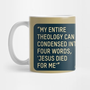 Quote by theologian and preacher Charles Spurgeon Mug